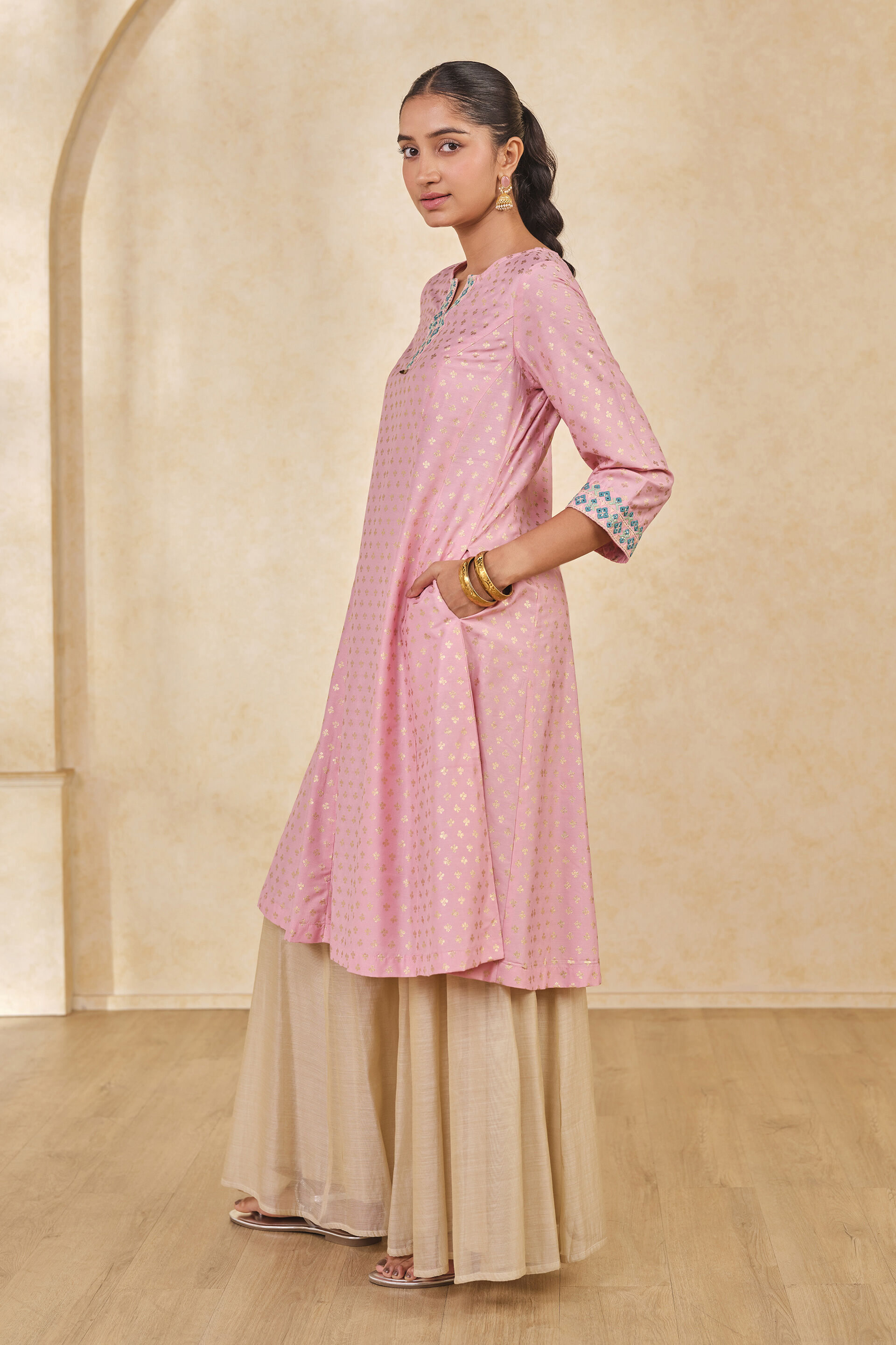 The Piku Kurta, Pink, image 4